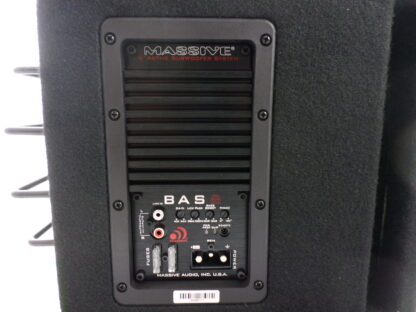 Massive Audio BAS8 Loaded Amplified Enclosure - Image 7