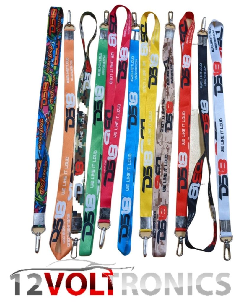 DS18 Assorted Pack- Lanyards (Colors may vary) – 12VolTronics.com