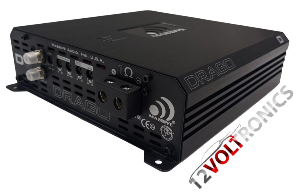 Taramps MD 3000.1 Amplificador De 2 Ohmios 3000 Vatios RMS 1 Canal De Rango Completo, Monobloque De Audio Para Automóvil, Indicador De Monitor LED, Clase D, Ideal Para Subwoofer, MD 3k