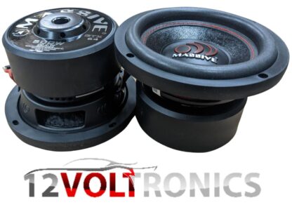 LOADED 6.5″ VENTED SUBWOOFER BOX **FEATURING A PAIR OF MASSIVE AUDIO GTX64’S** - Image 9