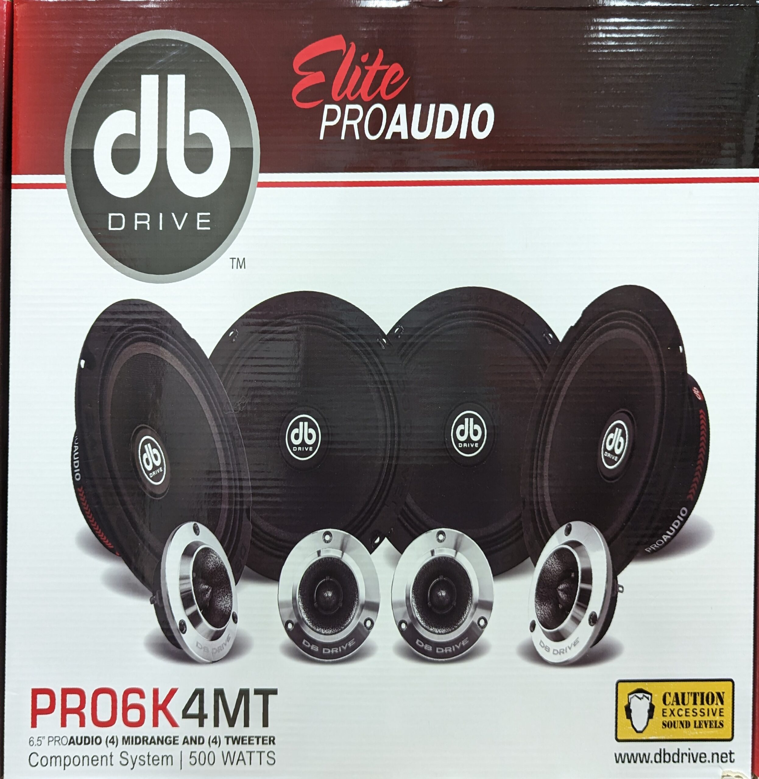 DB DRIVE 6.5″ PRO AUDIO MIDRANGE COMPONENT SET- PRO6K4MT - Image 5