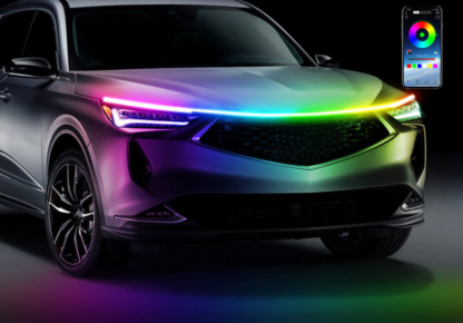 LIGHTSHOW LSHL70 70″ DREAM COLOR LED HOODLIGHT - Image 2