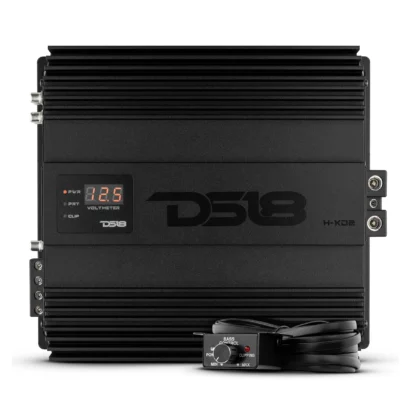 FACTORY REFURBISHED DS18 H-KO2 HOOLIGAN 1-CH MONOBLOCK AMP, VOLTMETER, CLIP INDICATOR 2000W RMS 1OHM- Made In Korea - Image 2