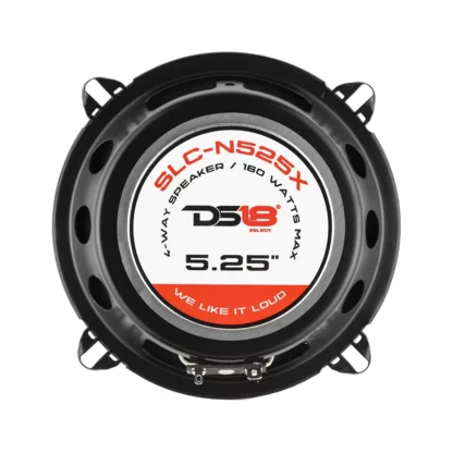 DS18 SELECT SLC-N525X 5.25″ 4-Way Coaxial Speaker 160 Watts 4-Ohms(Pair) - Image 6