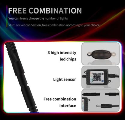 LIGHTSHOW 8 PIECE GRILL LIGHTING KIT-LS8PGK - Image 5