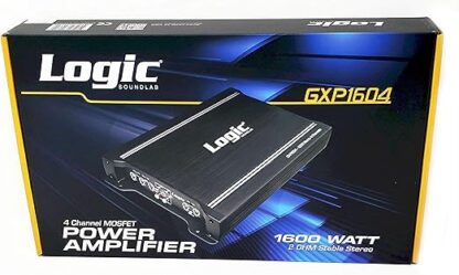 Logic Soundlab GXP1604 1600 Watts 4 Channel Amplifier-GXP1604 - Image 5