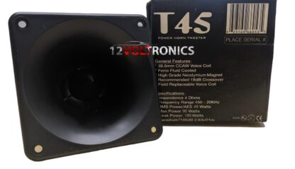 Massive Audio T Series 38.5mm Neodymium Magnet, 180 Watts Power, 4 Ohms Horn Tweeter- T45(sold as single) - Image 4