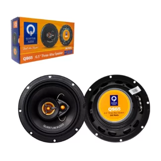 Quantum Audio 6.5" 3-Way Co Axial Speakers-QS65 (pair)