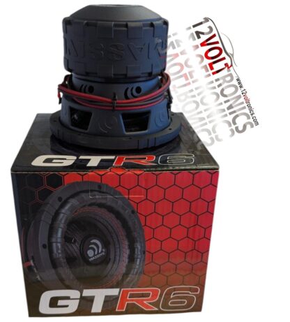 MASSIVE AUDIO GTR64 6.5″ 400 Watts RMS Dual 4 Ohm Subwoofer - Image 3