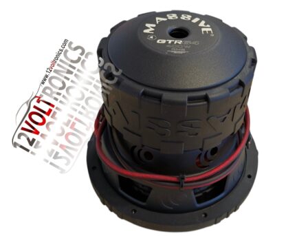 MASSIVE AUDIO GTR64 6.5″ 400 Watts RMS Dual 4 Ohm Subwoofer - Image 9