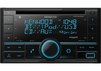 KENWOOD DPX504BT DOUBLE DIN RECEIVER W/CD - Image 2