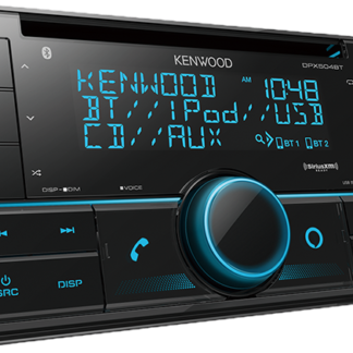 KENWOOD DPX504BT DOUBLE DIN RECEIVER W/CD