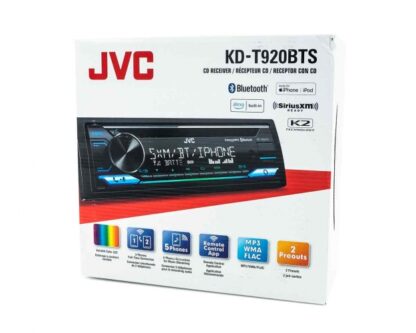 JVC KD-T920BTS SINGLE DIN RECEIVER W/CD - Image 5