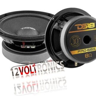 DS18 PRO-68XA 10th Anniversary Edition 6.5" Mid-Bass Loudspeaker 250 Watts Rms 8-Ohm (pair)