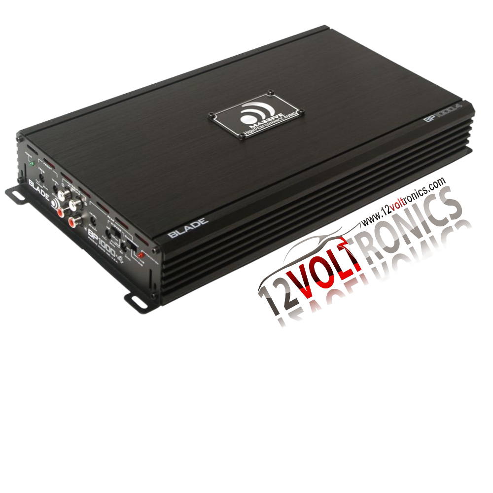 Massive Audio BP1000.4-V2 Blade Series 4 Channel Amplifier