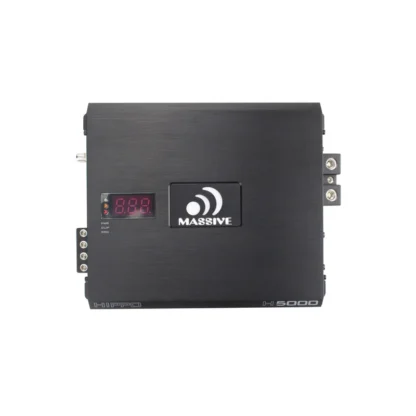 MASSIVE AUDIO H5000 5000W RMS 1 OHM STABLE FULL RANGE/BASS AMPLIFIER - Image 5