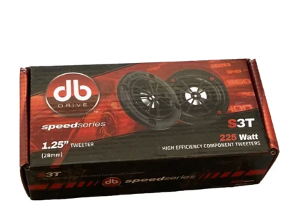 DB Drive S3T 1.25″ 150W RMS 4 Ohm Silk Aluminum Neo Tweeters (Pair) - Image 5