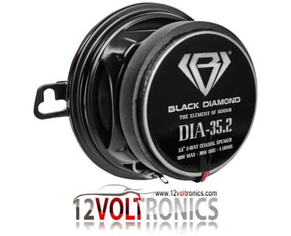 Black Diamond DIA-35.2 3.5″ Coaxial Speaker 2 Way 4-Ohm 60 Watts (pair) - Image 6