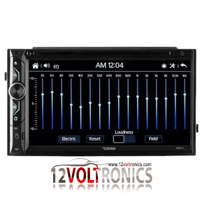 DS18 DDX6.9 6.9″ Double-Din Head unit Digital media receiver Player, DVD, Touchscreen, Bluetooth, USB, Mirror Link - Image 7