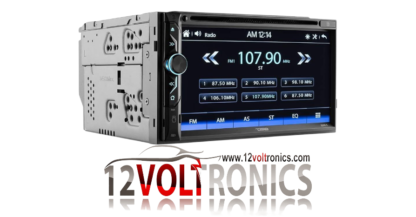 DS18 DDX6.9 6.9″ Double-Din Head unit Digital media receiver Player, DVD, Touchscreen, Bluetooth, USB, Mirror Link - Image 3