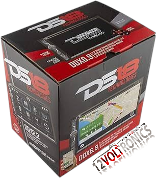 DS18 DDX6.9 6.9″ Double-Din Head unit Digital media receiver Player, DVD, Touchscreen, Bluetooth, USB, Mirror Link - Image 8