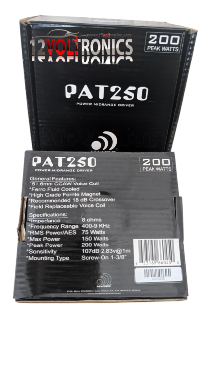 Massive Audio PAT250 1″ Screw-On 100 Watt 8 Ohm “Mid-Range” Driver(pair) - Image 6