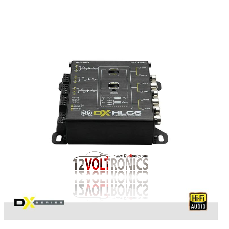 DB Drive DXHLC6 6 Channel Hi Lo Converter