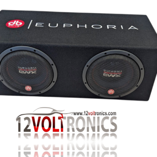 Euphoria EWXPW8-2B Loaded Dual 8" Ported Enclosure