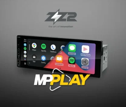 ZZ2 MPPLAY 6.9″ TOUCHSCREEN WIRELSS CARPLAY AND ANDROID AUTO MECHLESS WITH SINGLE DIN CHASSIS - Image 6