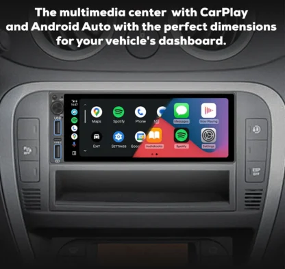 ZZ2 MPPLAY 6.9″ TOUCHSCREEN WIRELSS CARPLAY AND ANDROID AUTO MECHLESS WITH SINGLE DIN CHASSIS - Image 5