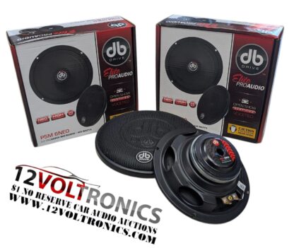 DB DRIVE P5M6NEO 6.5″ NEODYMIUM MIDRANGE SPEAKER 150W RMS(pair) - Image 4