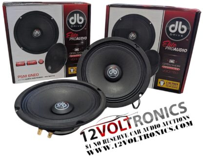 DB DRIVE P5M6NEO 6.5″ NEODYMIUM MIDRANGE SPEAKER 150W RMS(pair) - Image 5