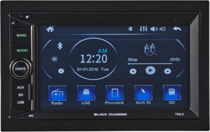 BLACK DIAMOND DIA-TD6.2 DOUBLE DIN RECEIVER - Image 3