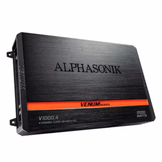 Alphasonik V1000.4 VENUM Series 2,000 Watts 4 Channel Amplifier