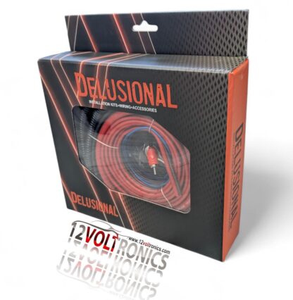 Delusional DE4ANL 4 Gauge Installation Kit - Image 2