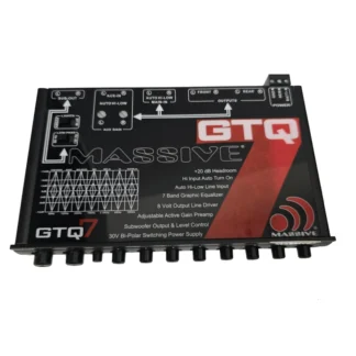 Massive Audio GTQ7 7 Band Equalizer