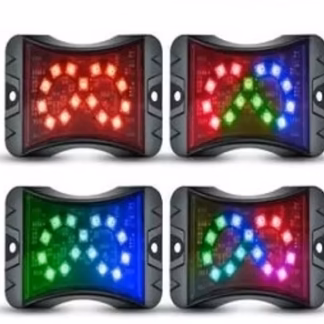 LIGHTSHOW LSRL8D 8 PIECE DREAMCOLOR ROCK LIGHT KIT