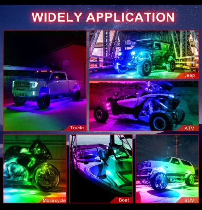 LIGHTSHOW LSRL8D 8 PIECE DREAMCOLOR ROCK LIGHT KIT - Image 14