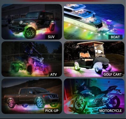 LIGHTSHOW LSRL8D 8 PIECE DREAMCOLOR ROCK LIGHT KIT - Image 11