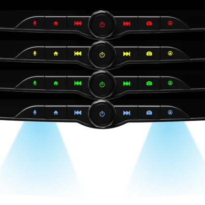 BOSS BE9ACPX 9 Inch Touchscreen Receiver w/ Apple CarPlay, Android Auto, Sirius XM-Ready, Single Din, Bluetooth, No CD DVD Player, AM/FM, Multicolor Panel - Image 4