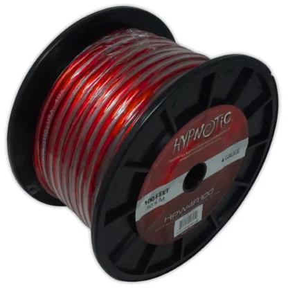 HYPNOTIC HPW4R100 100′ ROLL PREMIUM OXYGEN FREE 4 GA CCA POWER WIRE - Image 6
