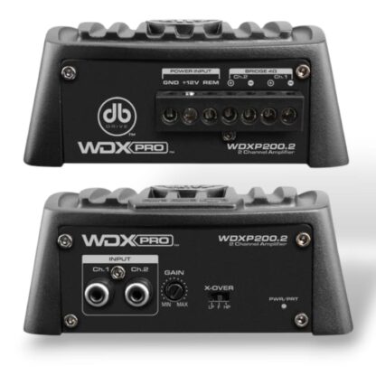 DB Drive WDX P 200.2 MINI SPORTS 2 CHANNEL CLASS D AMPLIFIER - Image 3