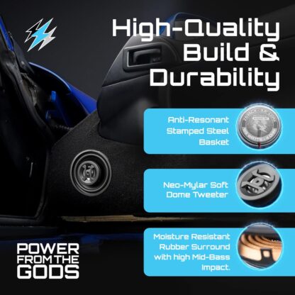 Hifonics ZS35CX 3.5″ 2-Way 125W RMS Co Axial Speaker(pair) - Image 4