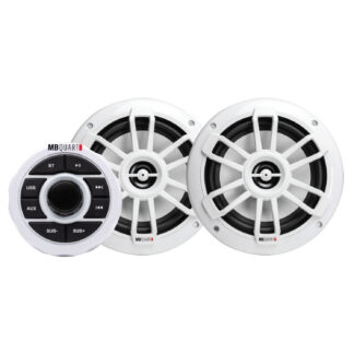 MB Quart GMR1.5S2W Bluetooth Source Unit w/ 6.5" Nautic Speakers(pair)