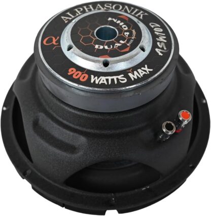 ALPHASONIK NA2000D MONOBLOCK AMP/ ALPHASONIK ASW10D 10″ SUBWOOFER (pair) BUNDLE - Image 8