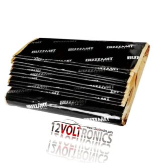 BuzzMat LBK101832BK 10 Piece Sound Deadener