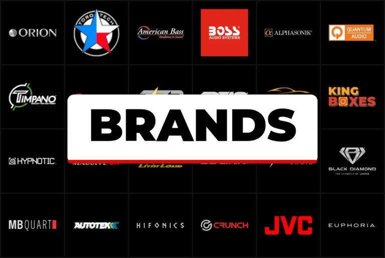 Shop car audio by brand